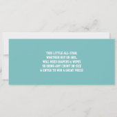 Einladung des Sportticketgeschlechts, Baseball (Rückseite)