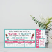 Einladung des Sportticketgeschlechts, Fußball (Stehend Vorderseite)