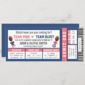 Einladung des Sportticketgeschlechts, Fußball (Vorne/Hinten)