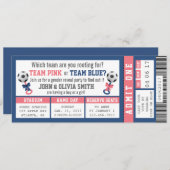 Einladung des Sportticketgeschlechts, Fußball (Vorne/Hinten)