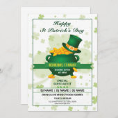 Einladung des St. Patricks Flyers (Vorne/Hinten)