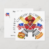 Einladung des Staatsanwalts von Grillin und Chilli (Vorne/Hinten)