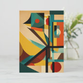 "Einladung des Surrealisten Bauhaus" Einladung (Stehend Vorderseite)