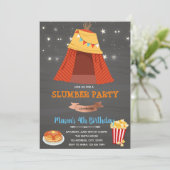 Einladung des Teeplatschers (Stehend Vorderseite)