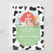 Einladung des Tierhalters mit Kuhdruck (Vorderseite)