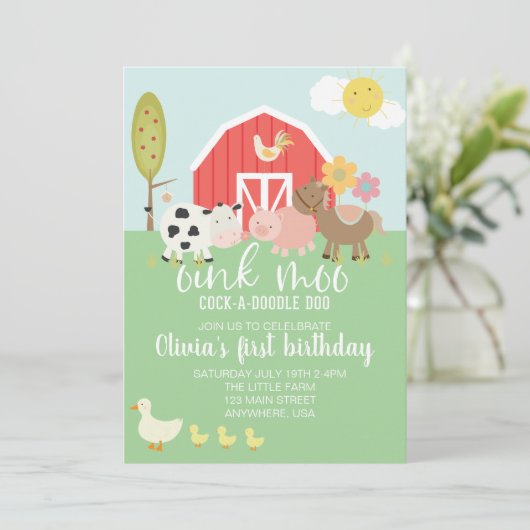 Einladung des Tierhalters mit Kuhdruck (Stehend Vorderseite)