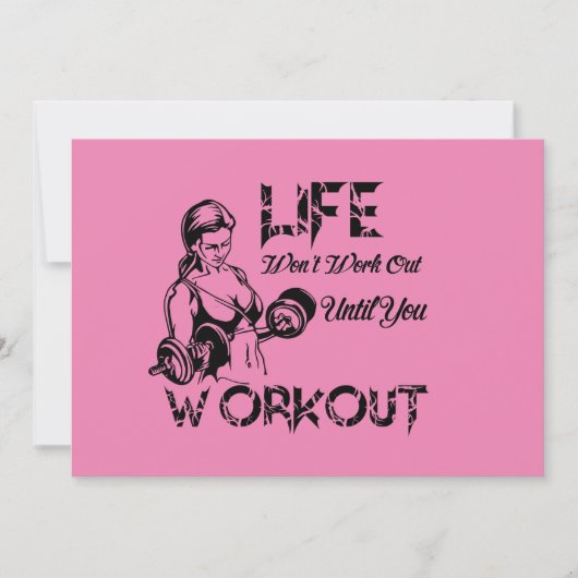 Einladung des Trainertrainers Pink (Vorderseite)