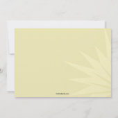 Einladung des Typ für Kampfkunst (Rückseite)