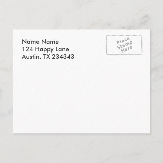 Einladung des Unternehmens (Rückseite)