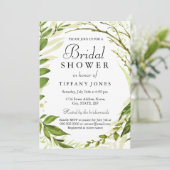 Einladung des verzauberten Forrest Leaf Wreath Bra (Stehend Vorderseite)