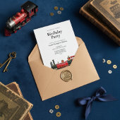 Einladung des Vintagen Roten Zuges zum Geburtstag