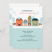 Einladung des Weihnachtsdorfes (Vorne/Hinten)