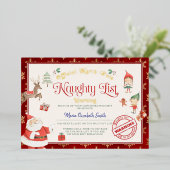 Einladung des Weihnachtsmanns (Stehend vorne)