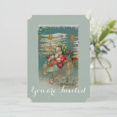 Einladung des Weihnachtsmanns und seiner Phantasti (Stehend Vorderseite)