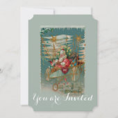 Einladung des Weihnachtsmanns und seiner Phantasti (Vorderseite)