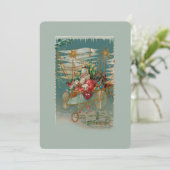 Einladung des Weihnachtsmanns und seiner Phantasti (Stehend Vorderseite)