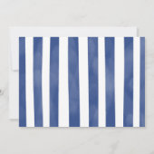 Einladung des White & Red Baseball Fotos (Rückseite)