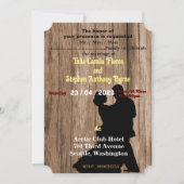 Einladung des Zimmermanns zur Hochzeit (Vorderseite)