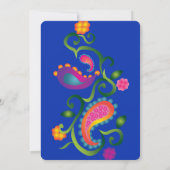 EINLADUNG DIA DE LOS MUERTOS QUINCEAÑERA (Rückseite)