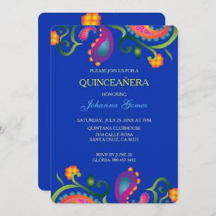 EINLADUNG DIA DE LOS MUERTOS QUINCEAÑERA
