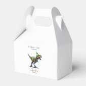 Einladung Dinosaur zum Geburtstag, drei Nachmittag Geschenkschachtel (Vorderseite)