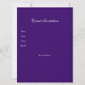 Einladung Disco Party Hunde Katze Maltesische Welp (Rückseite)