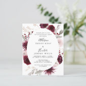 Einladung einer eleganten Bewerbungspartei (Stehend Vorderseite)