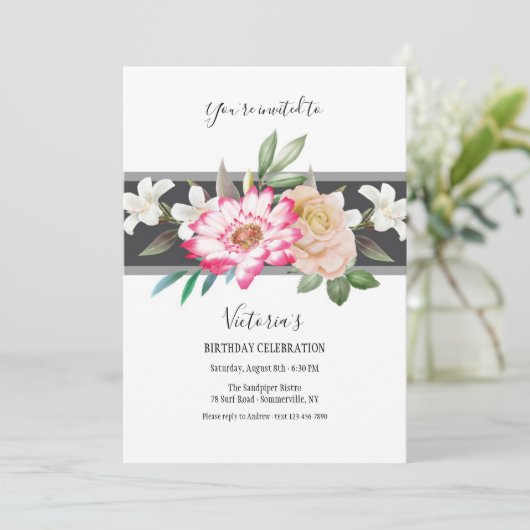 Einladung einer Erklärung (Stehend Vorderseite)