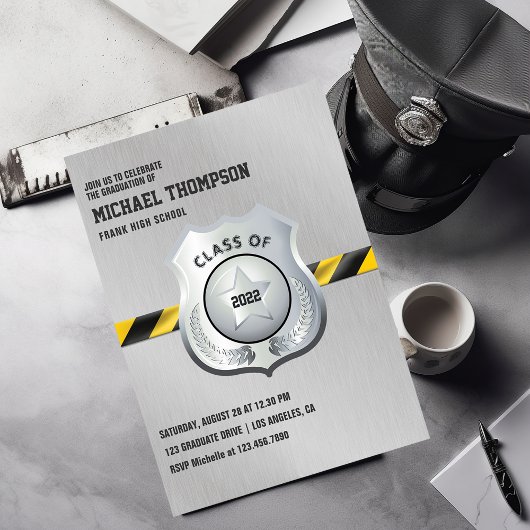 Einladung einer Gruppe zum Thema "Polizeiliche Gra