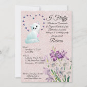 Einladung einer Katze zur Geburtstagspartei (Vorderseite)