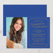 EINLADUNG EINER KLASSISCHEN CHIC-ELEGANTEN SCHULAB (Vorne/Hinten)