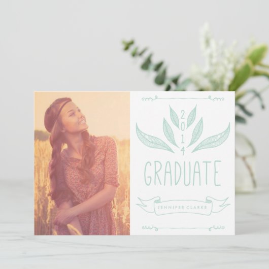 EINLADUNG EINER MINT-SCHULATIONSPARTEI 2014 (Stehend Vorderseite)