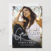 Einladung einer modernen Graduiertengruppe (Vorderseite)