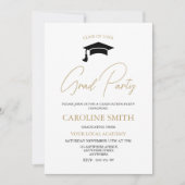 Einladung einer modernen Graduiertengruppe (Vorderseite)