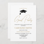 Einladung einer modernen Graduiertengruppe (Vorne/Hinten)