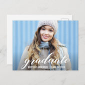 Einladung einer modernen Graduiertengruppe | FOTO (Vorne/Hinten)