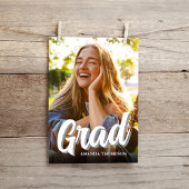 Einladung einer modernen Multi-Foto-Graduierungspa