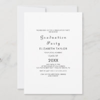 Einladung einer modernen Skriptabsolventin