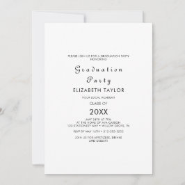 Einladung einer modernen Skriptabsolventin