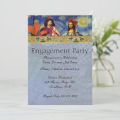 Einladung einer Partei für die wissenschaftliche B (Stehend Vorderseite)