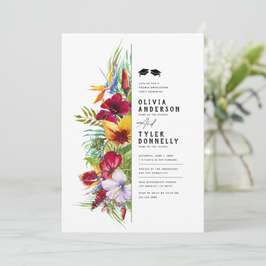 Einladung einer tropischen Doppelstudiengruppe (Stehend Vorderseite)