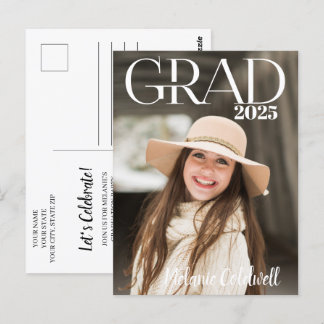 Einladung einer von der Zeitschrift Inspiriert Gra Postkarte
