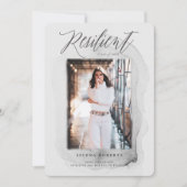 Einladung eines Abschlusses der widerstandsfähigen (Vorderseite)