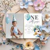 Einladung eines Albernen Gänsejungen zum 1. Geburt