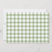 Einladung eines Albernen Gänses 1. Geburtstag (Rückseite)