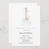 Einladung eines Albernen Gänses zum Geburtstag (Vorne/Hinten)