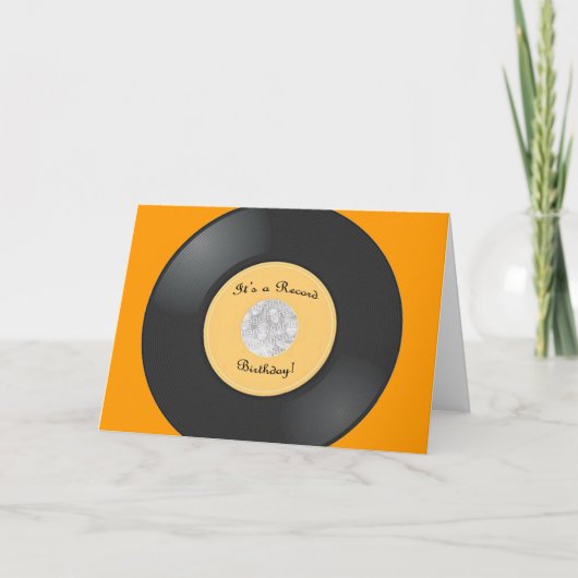 EINLADUNG EINES AUFZEICHNETEN GEBURTSTAGS-FOTOS (Vorderseite)