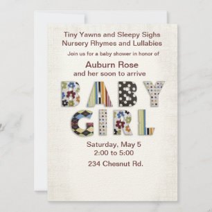 Einladung eines Babys