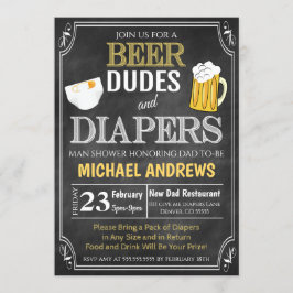 Einladung eines Babys mit einer Dusche