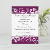 Einladung eines Blumenbanketts (Stehend Vorderseite)